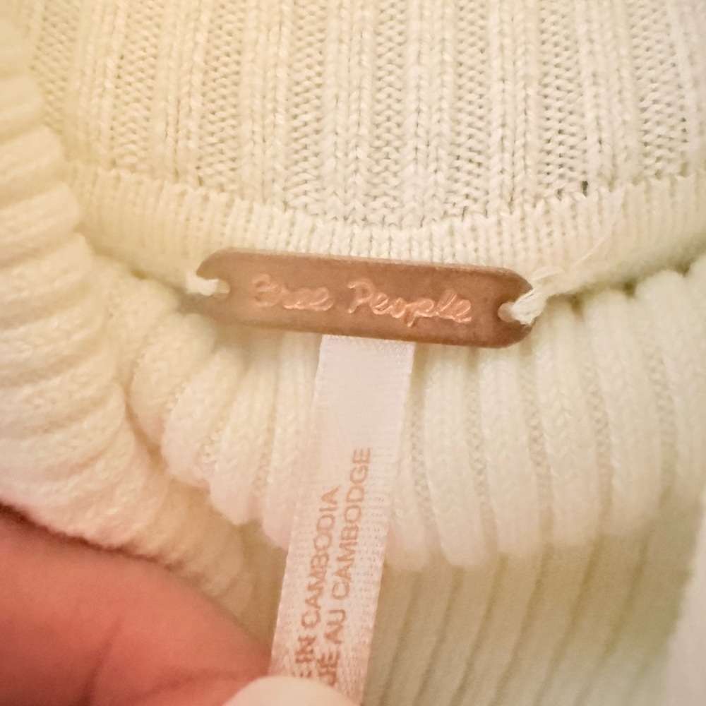 Free People Paulie Striped Turtleneck Sweater - Picture 10 of 12